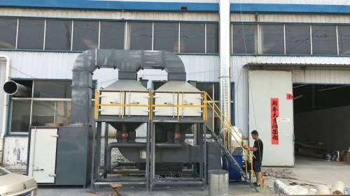 電子廠催化燃燒安裝現(xiàn)場(chǎng) 電子廠催化燃燒安裝現(xiàn)場(chǎng)